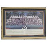 Framed 1997 Sutherlands Denver Broncos Team Photo