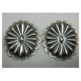 Sterling Silver Native American Handmade Earrings
