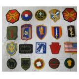 Lot Of 20 Miscellaneous Military Patches