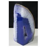 Cut & Polished Geode Crystal Decorative 5.5" Tall