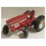 ERTL International Red Metal Toy Tractor - 8" Long