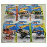 Lot of 6 Hot Wheels, NIP