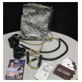 3 Resistance Exercise Bands, Living Fit DVD & More