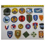 Assortment Of Miscellaneous Military Patches