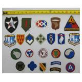 Assortment Of Miscellaneous Military Patches