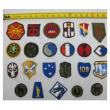 Assortment Of Miscellaneous Military Patches