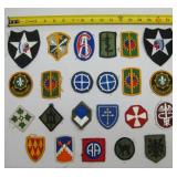 Assortment Of Miscellaneous Military Patches