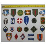 Assortment Of Miscellaneous Military Patches