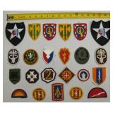 Assortment Of Miscellaneous Military Patches