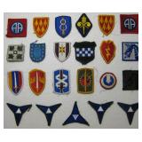 Assortment Of Miscellaneous Military Patches