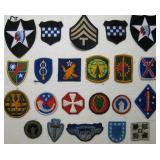 Assortment Of Miscellaneous Military Patches