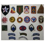 Assortment Of Miscellaneous Military Patches