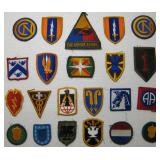 Assortment Of Miscellaneous Military Patches