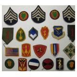Assortment Of Miscellaneous Military Patches