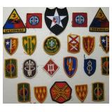 Assortment Of Miscellaneous Military Patches