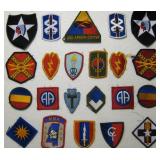 Assortment Of Miscellaneous Military Patches