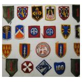 Assortment Of Miscellaneous Military Patches