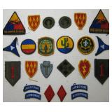 Assortment Of Miscellaneous Military Patches