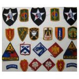 Assortment Of Miscellaneous Military Patches
