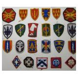 Assortment Of Miscellaneous Military Patches