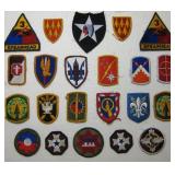 Assortment Of Miscellaneous Military Patches