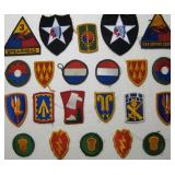 Assortment Of Miscellaneous Military Patches