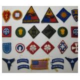 Assortment Of Miscellaneous Military Patches