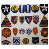 Assortment Of Miscellaneous Military Patches