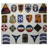 Assortment Of Miscellaneous Military Patches