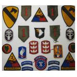 Assortment Of Miscellaneous Military Patches