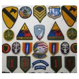 Assortment Of Miscellaneous Military Patches