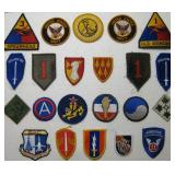 Assortment Of Miscellaneous Military Patches