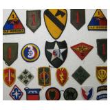 Assortment Of Miscellaneous Military Patches