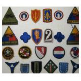 Assortment Of Miscellaneous Military Patches