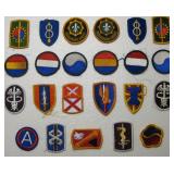 Assortment Of Miscellaneous Military Patches
