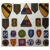 Assortment Of Miscellaneous Military Patches