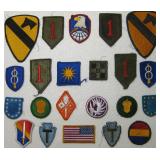Assortment Of Miscellaneous Military Patches