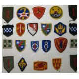 Assortment Of Miscellaneous Military Patches