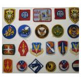 Assortment Of Miscellaneous Military Patches