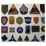 Assortment Of Miscellaneous Military Patches