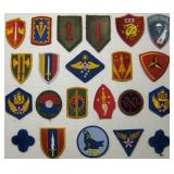 Assortment Of Miscellaneous Military Patches