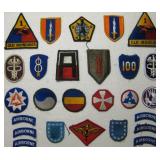 Assortment Of Miscellaneous Military Patches
