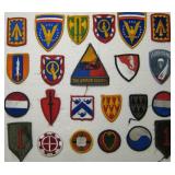 Assortment Of Miscellaneous Military Patches