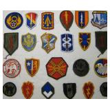 Assortment Of Miscellaneous Military Patches