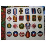 Assortment Of Miscellaneous Military Patches