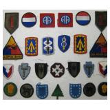 Assortment Of Miscellaneous Military Patches