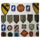 Assortment Of Miscellaneous Military Patches