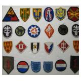 Assortment Of Miscellaneous Military Patches