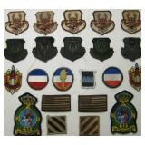 Assortment Of Miscellaneous Military Patches