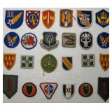 Assortment Of Miscellaneous Military Patches